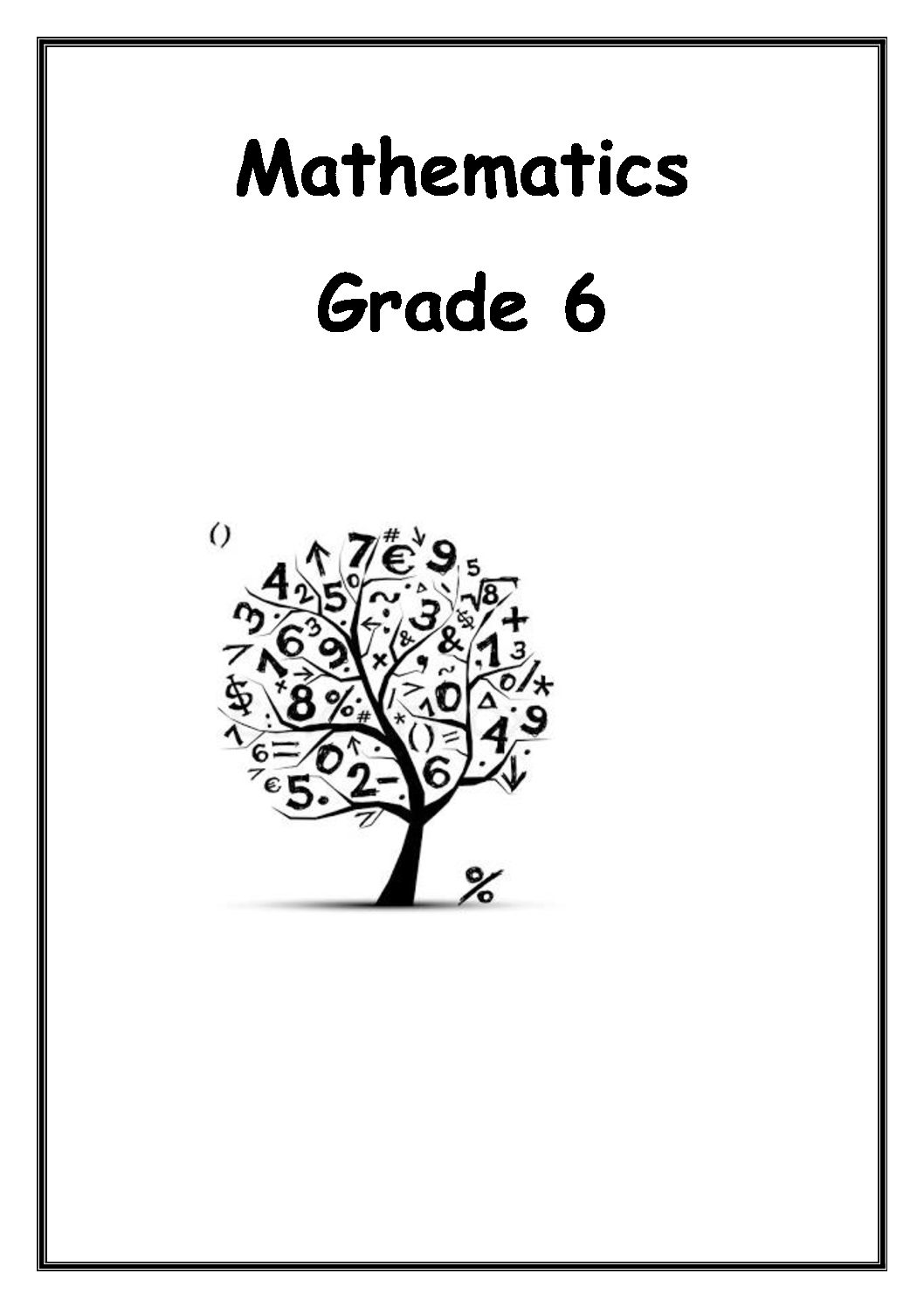 Grade 6 Math Book Teacha