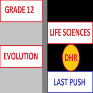 Grade Life Sciences Test On Evolution With Memorandum Last Push