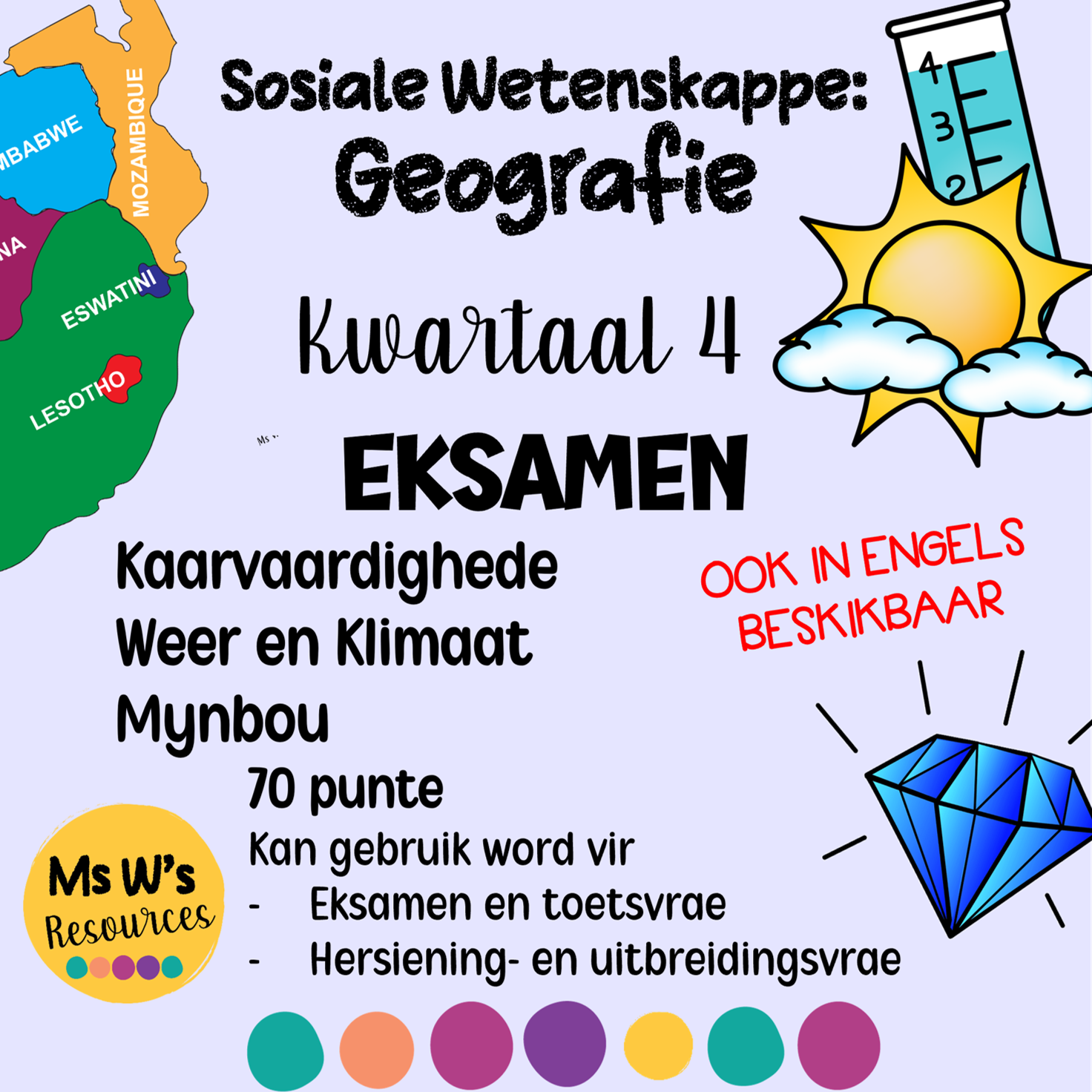 Graad Kwartaal Geografie Assessering Teacha