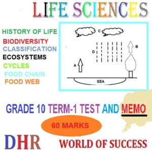 Grade Life Sciences Term Test And Memorandum For Gauteng Province