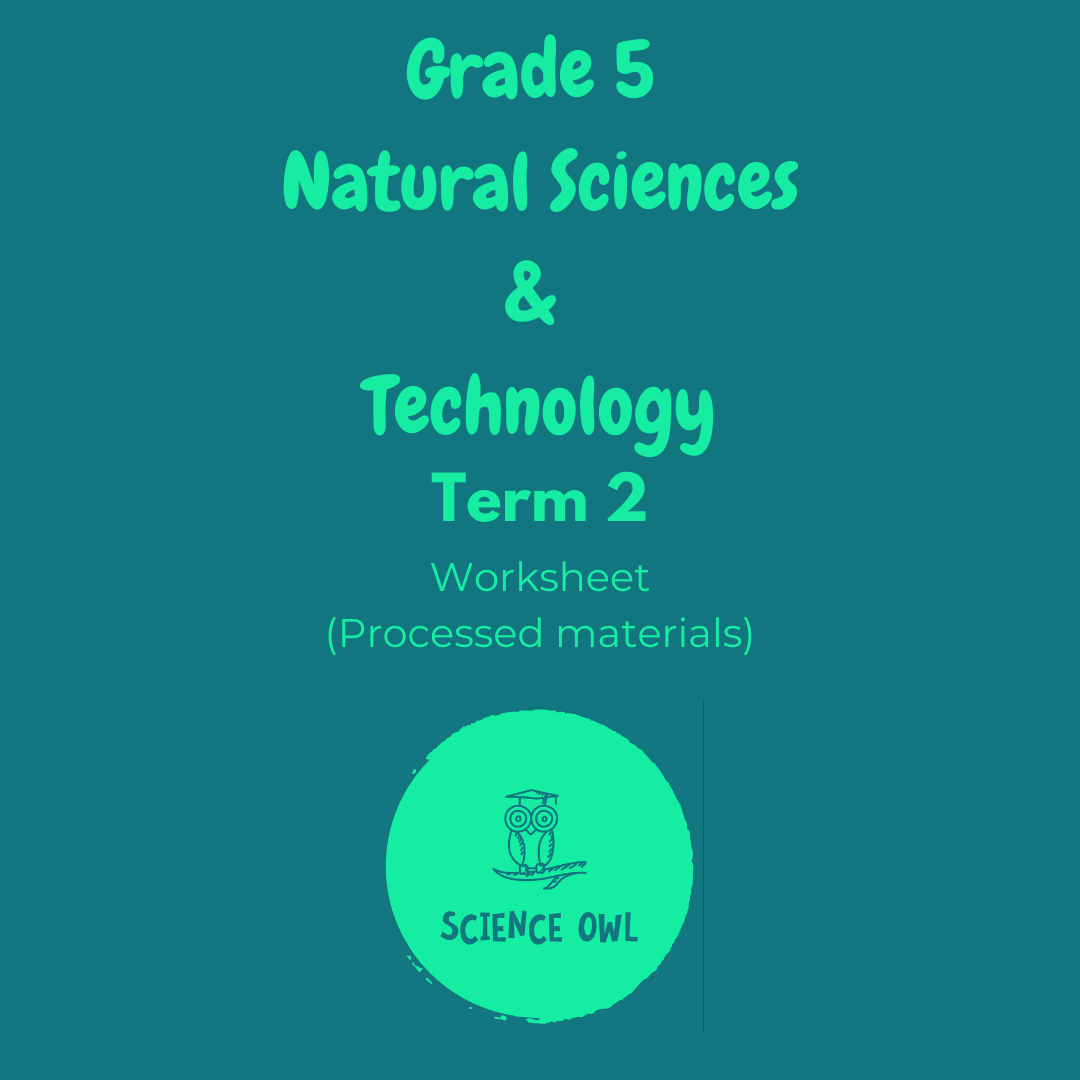 Natural Sciences And Technology Grade Term Worksheet Planet