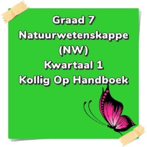 Graad Natuurwetenskappe Nw Kwartaal Kollig Op Opsommings