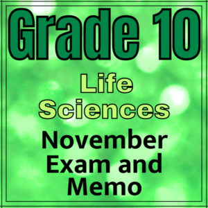 Grade Life Sciences November Paper And Memo Teacha