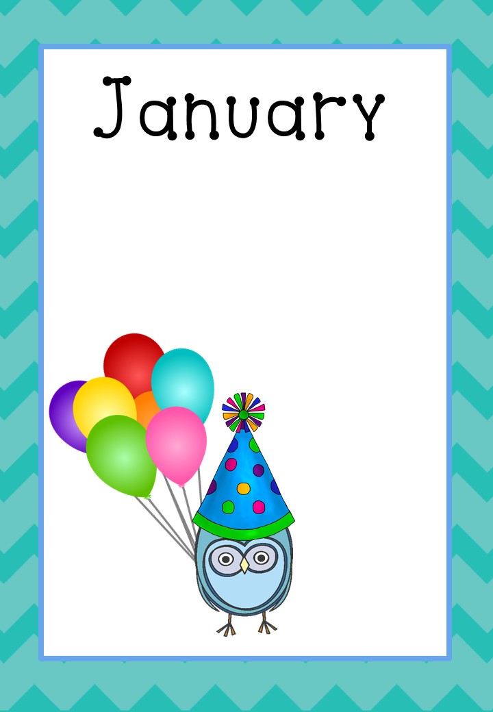 Owl Birthday Chart Teacha 