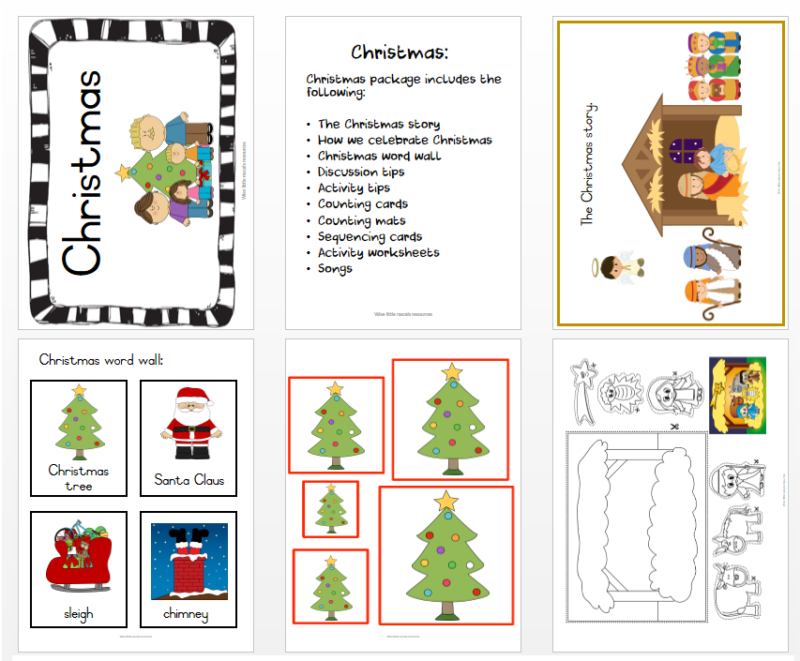 Christmas Resource Kit • Teacha!