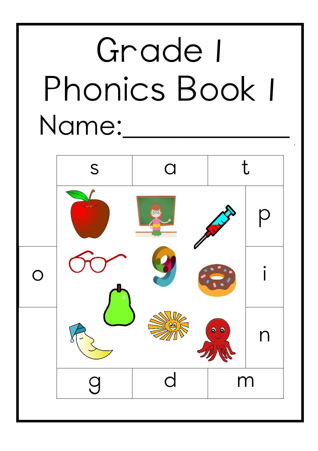 Grade 1 English Home Language Phonics Book 1 Teacha 