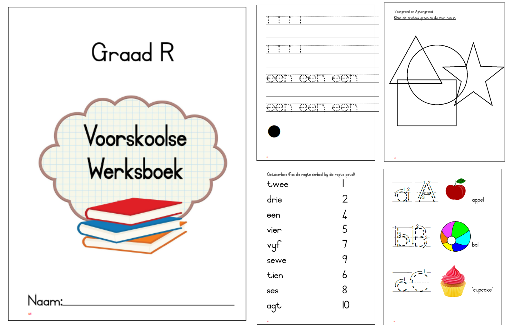 gr r voorskoolse werkboek pdf afr teacha