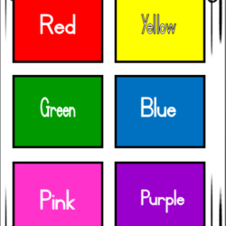 Colour Chart • Teacha!