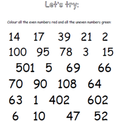 Ewe en onewe getalle – Even and uneven numbers • Teacha!