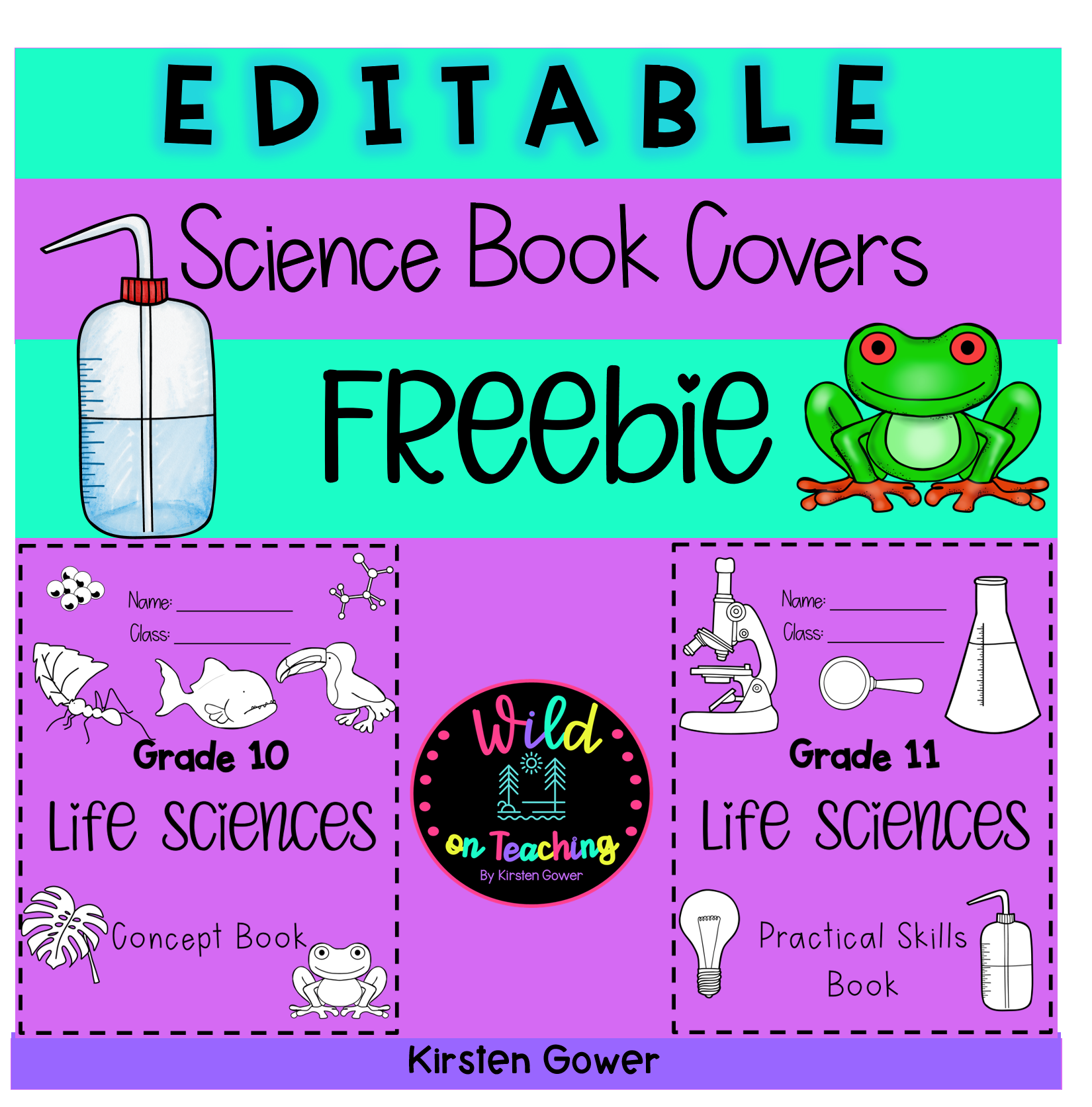 Interactive Science Notebook Cover