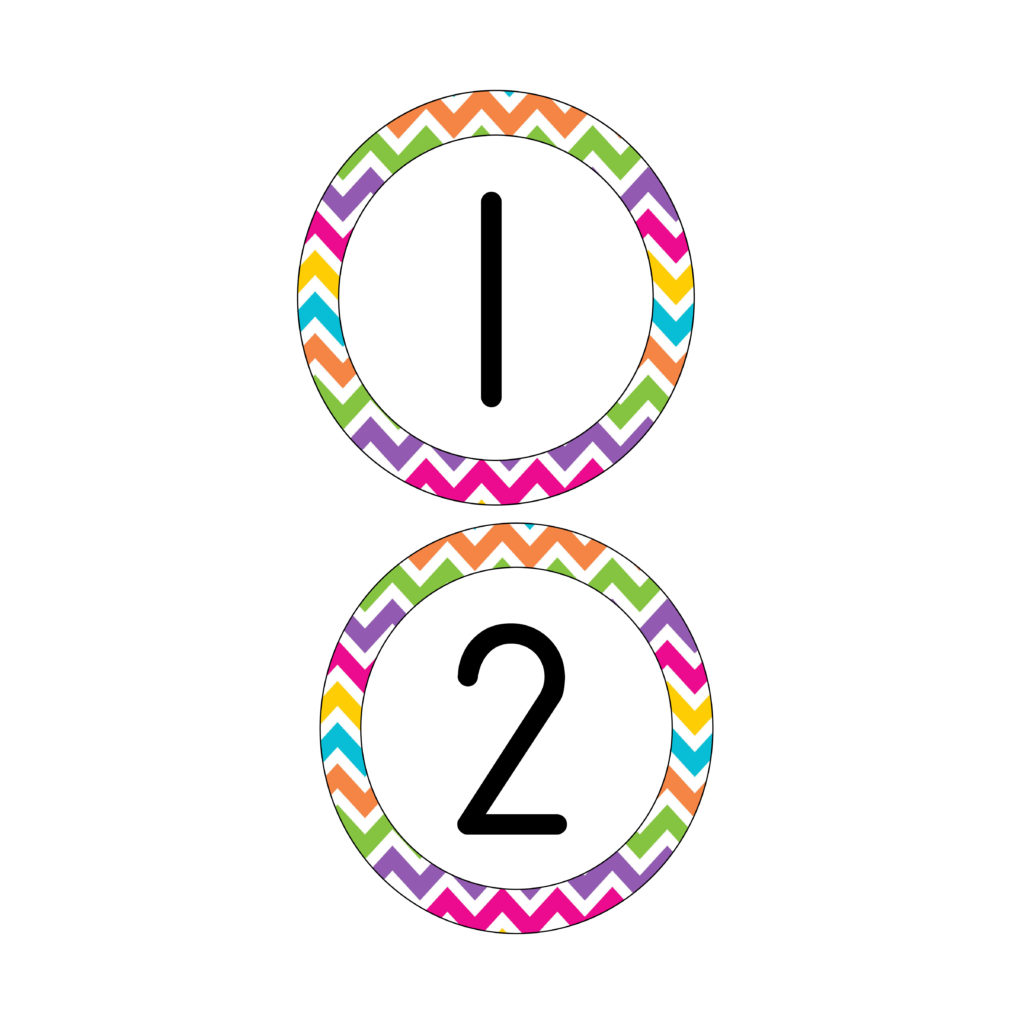 Circle Number Labels • Teacha!