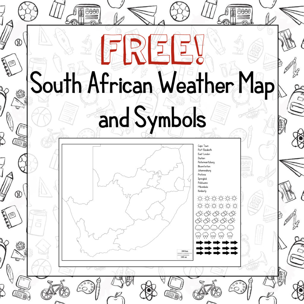 weather map symbols worksheet