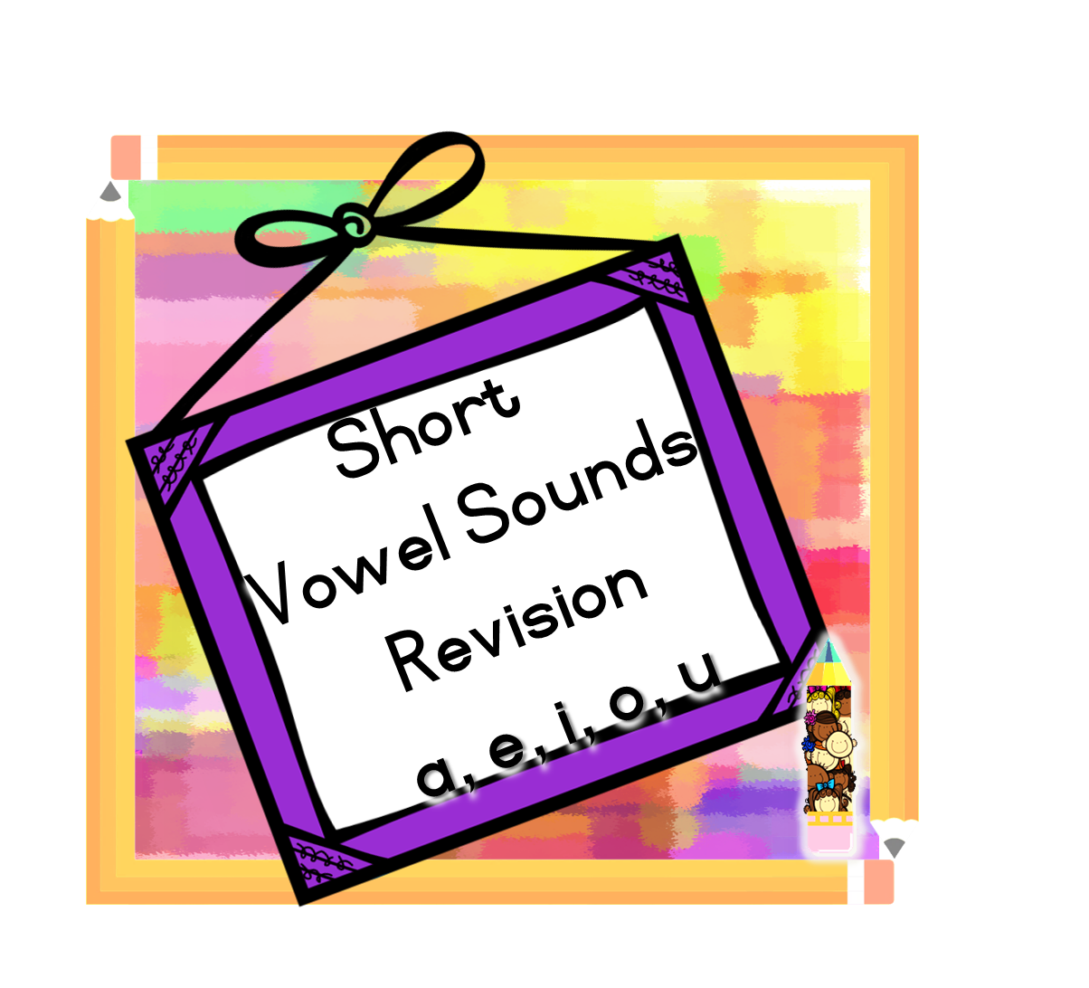 Short Vowel Sounds Vowel Chart Educational Poster Sho Vrogue co