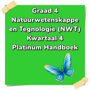 Graad 4 Natuurwetenskappe en Tegnologie Kwartaal 4 (NWT) (Platinum ...