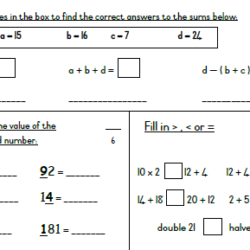 online mental maths test for class 2