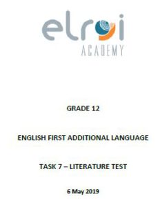 english task 7 literature assignment grade 12 2022