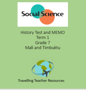 History Term 1 Test And MEMO Grade 7 : Kingdom Of Mali • Teacha!