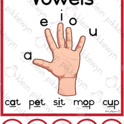 Vowels Poster A3 (W) • Teacha!