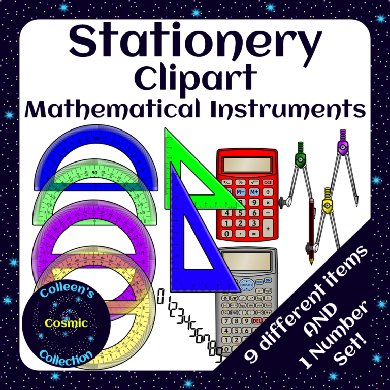 math instruments clipart