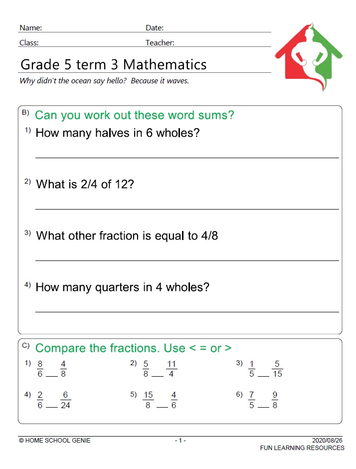 grade-5-term-3-mathematics-revision-worksheets-and-answers-teacha