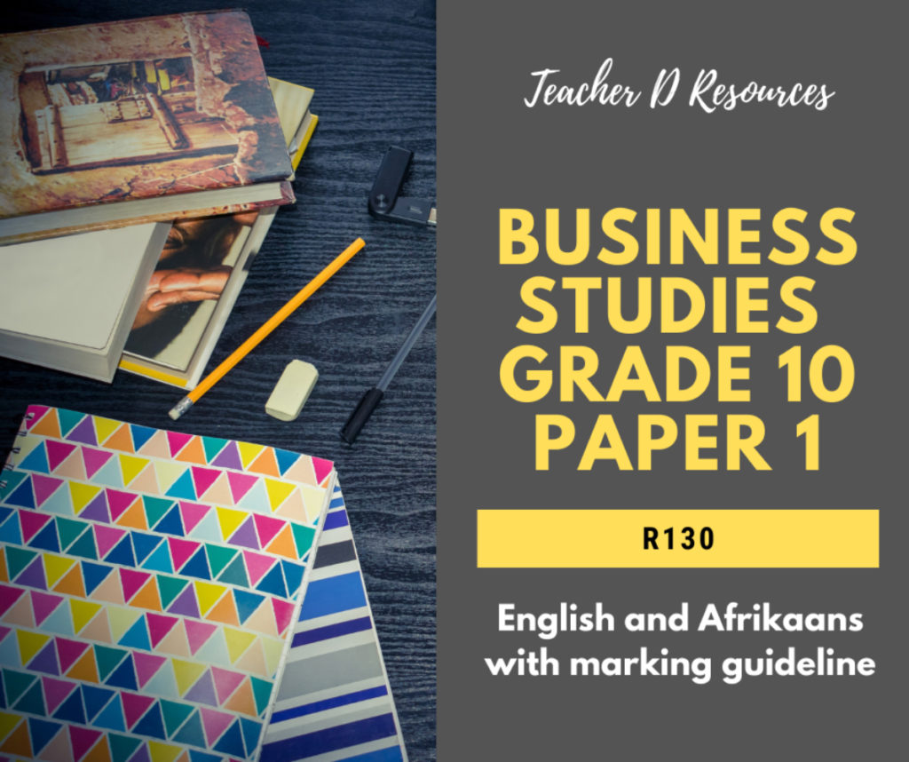 business studies grade 10 assignment term 2 2020 memo