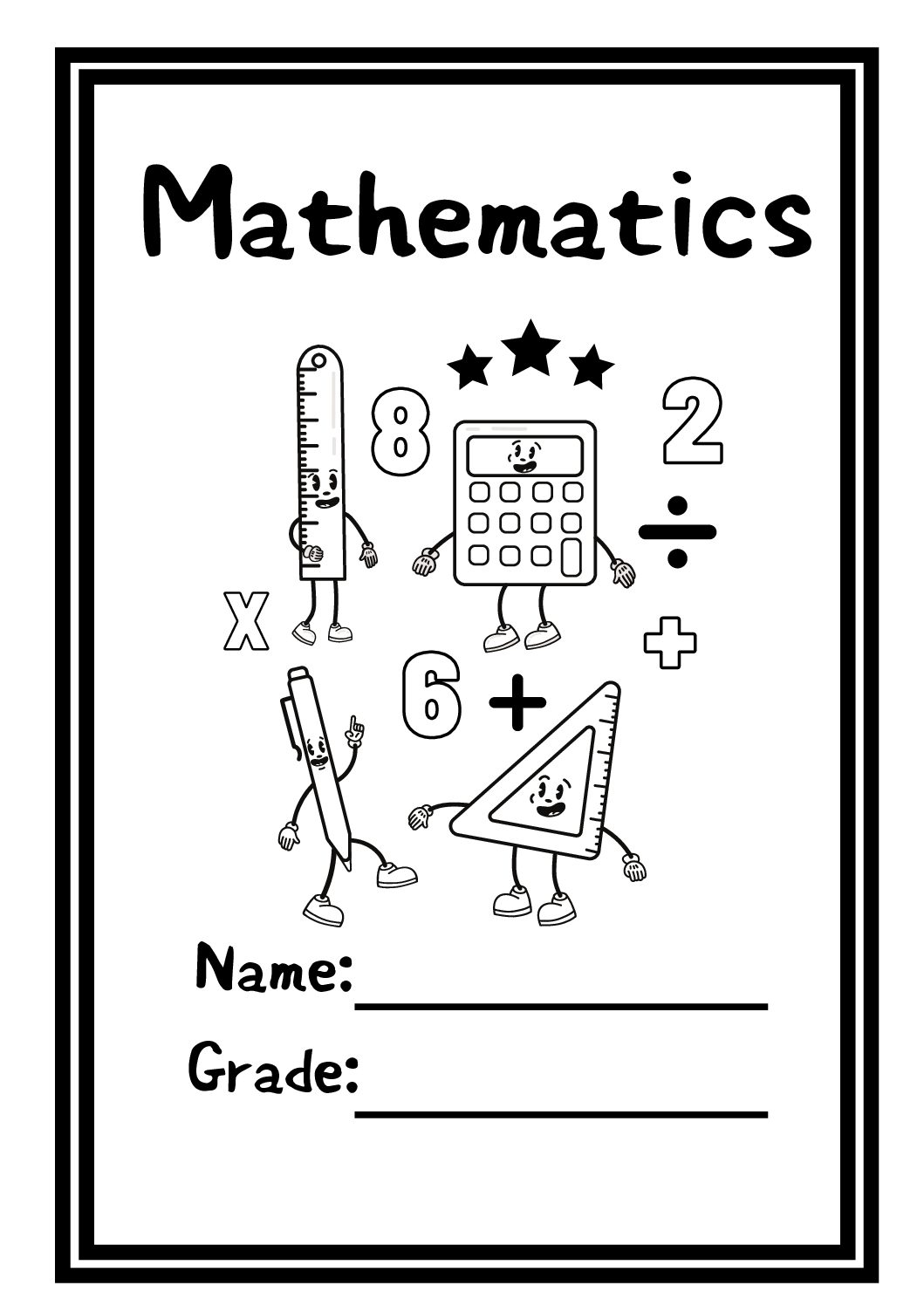 mathematics-printable-book-covers-x3-teacha