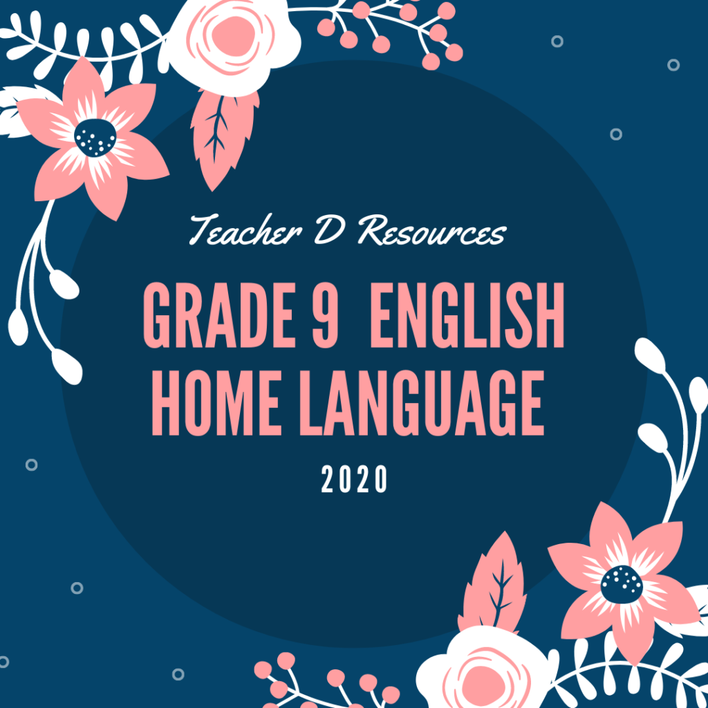 Grade 10 English Home Language Summary