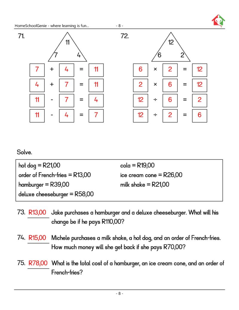 GRADE 5 TERM 1 MATHEMATICS – Questions and Answers • Teacha!