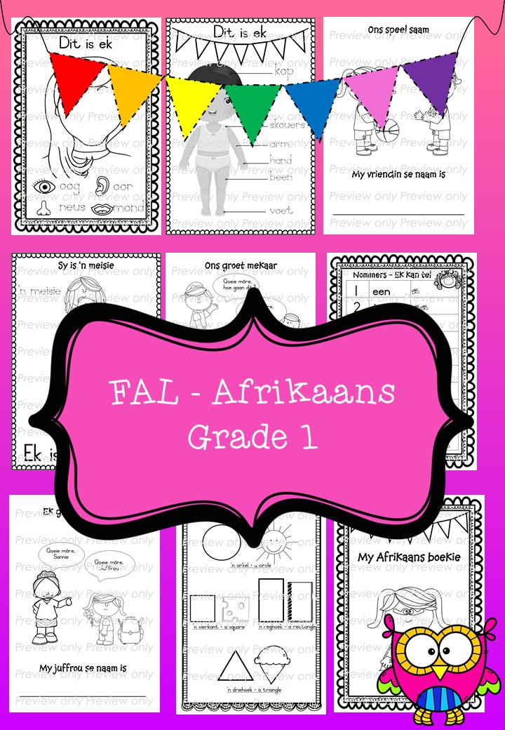 grade-1-afrikaans-fal-assessment-by-die-leer-hoekie-tpt-afrikaans-first-additional-language
