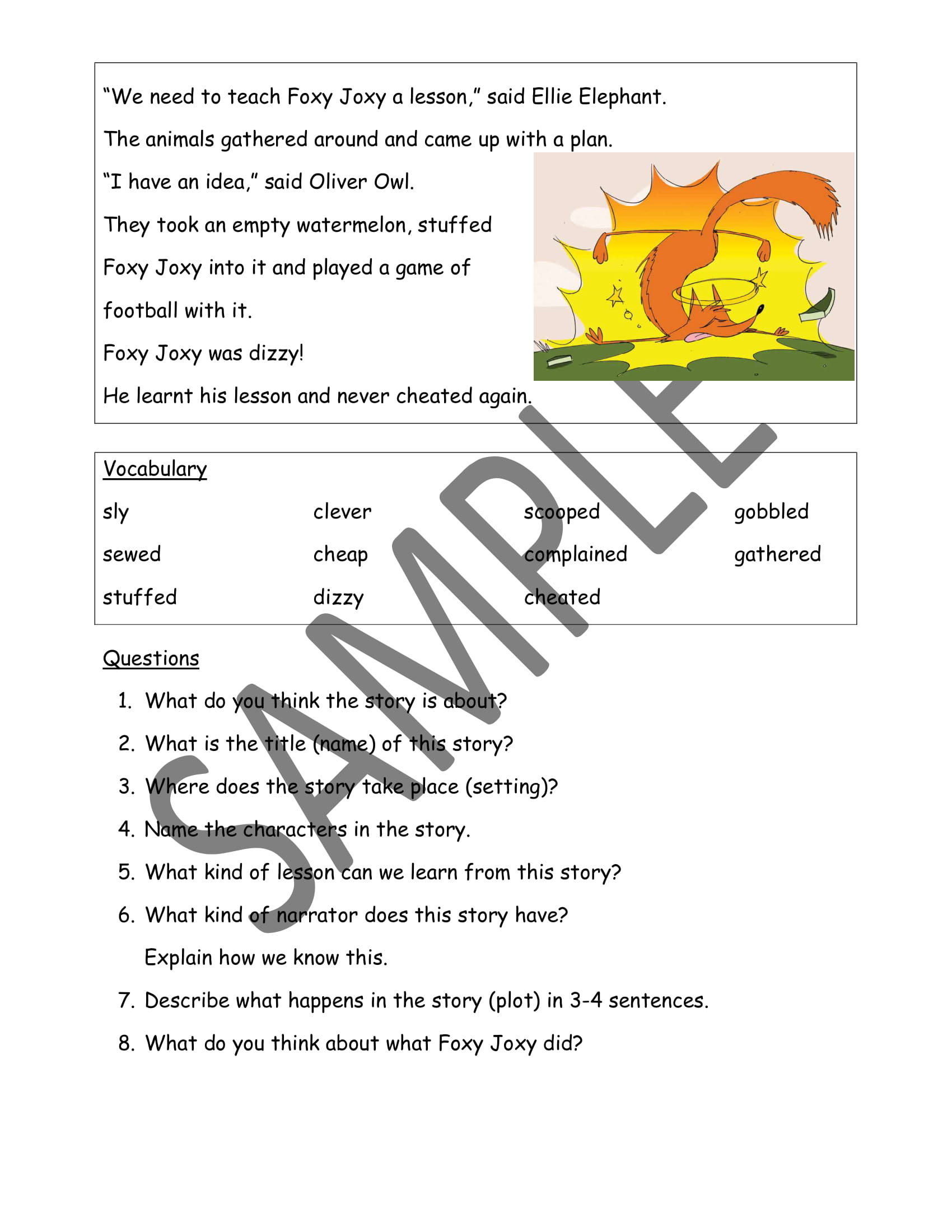 Grade 4 English Fal Reading Comprehension Texts And Creative Writing Term 1 • Teacha 2761