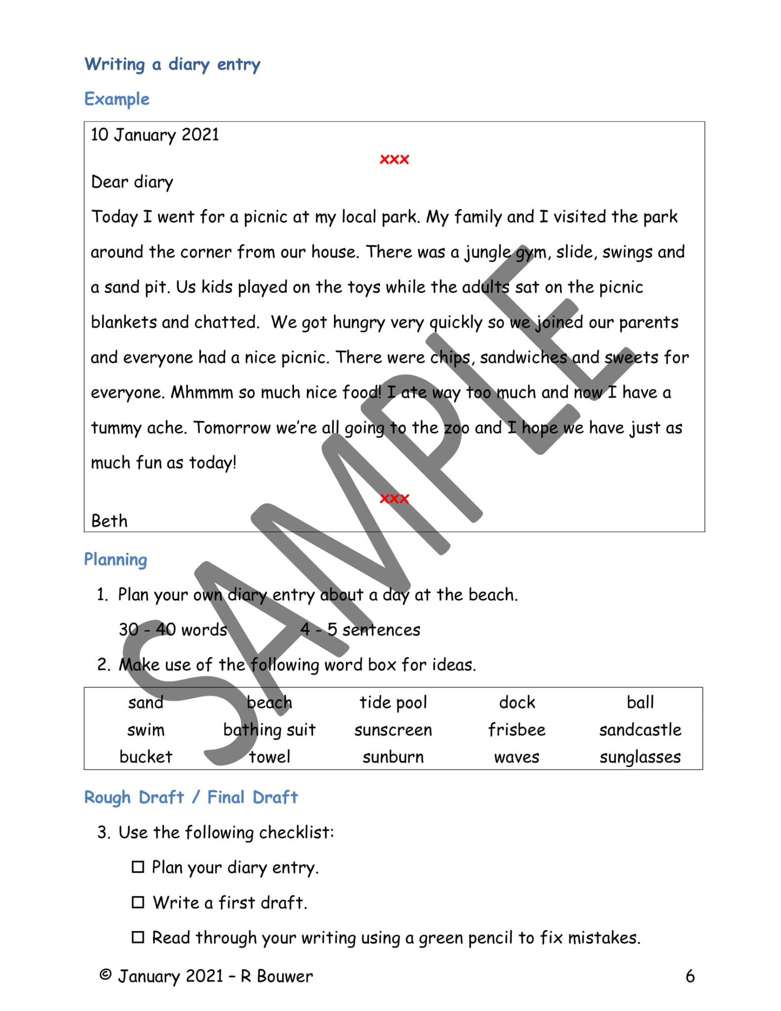Grade 4 English Fal Reading Comprehension Texts And Creative Writing Term 1 • Teacha 5291