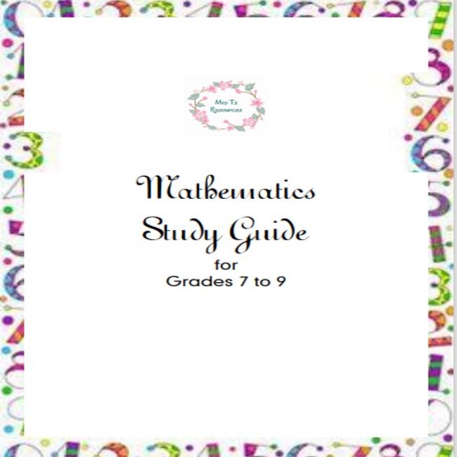Guidelines Mathematics (CAPS): Graad 7-9: Study Guide - Space and shap –  Elex Academic Bookstore