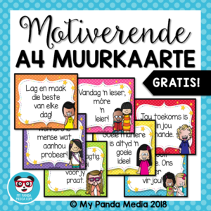 Gratis Afrikaanse Motiverende Muurkaarte | Motiverende Plakkate FREE ...