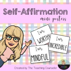 Self-Affirmation mini posters • Teacha!