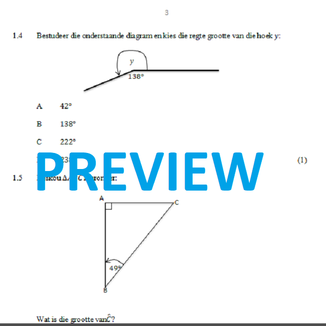 2021 TERM 3 GRADE 8 MATHEMATICS TEST Teacha 