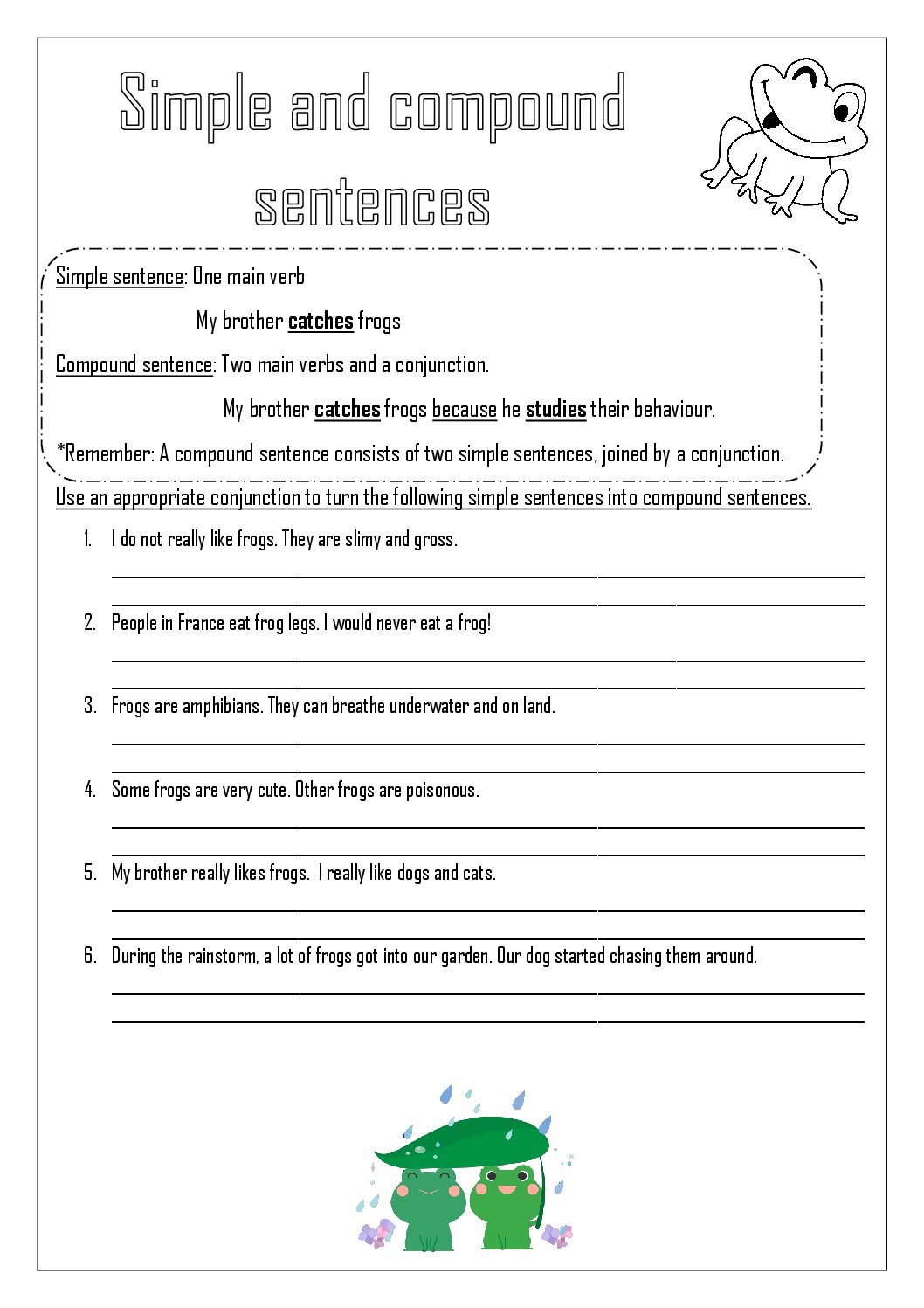 Simple Sentences Worksheets Worksheets For Kindergarten