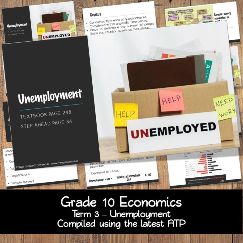 unemployment essay economics grade 10