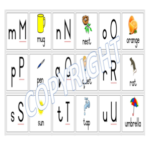 Alphabet Freeze (ABC Flash Cards) • Teacha!