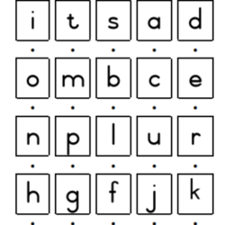PDF Poster ABC DINA4 26 Letters Alphabet Back to School 
