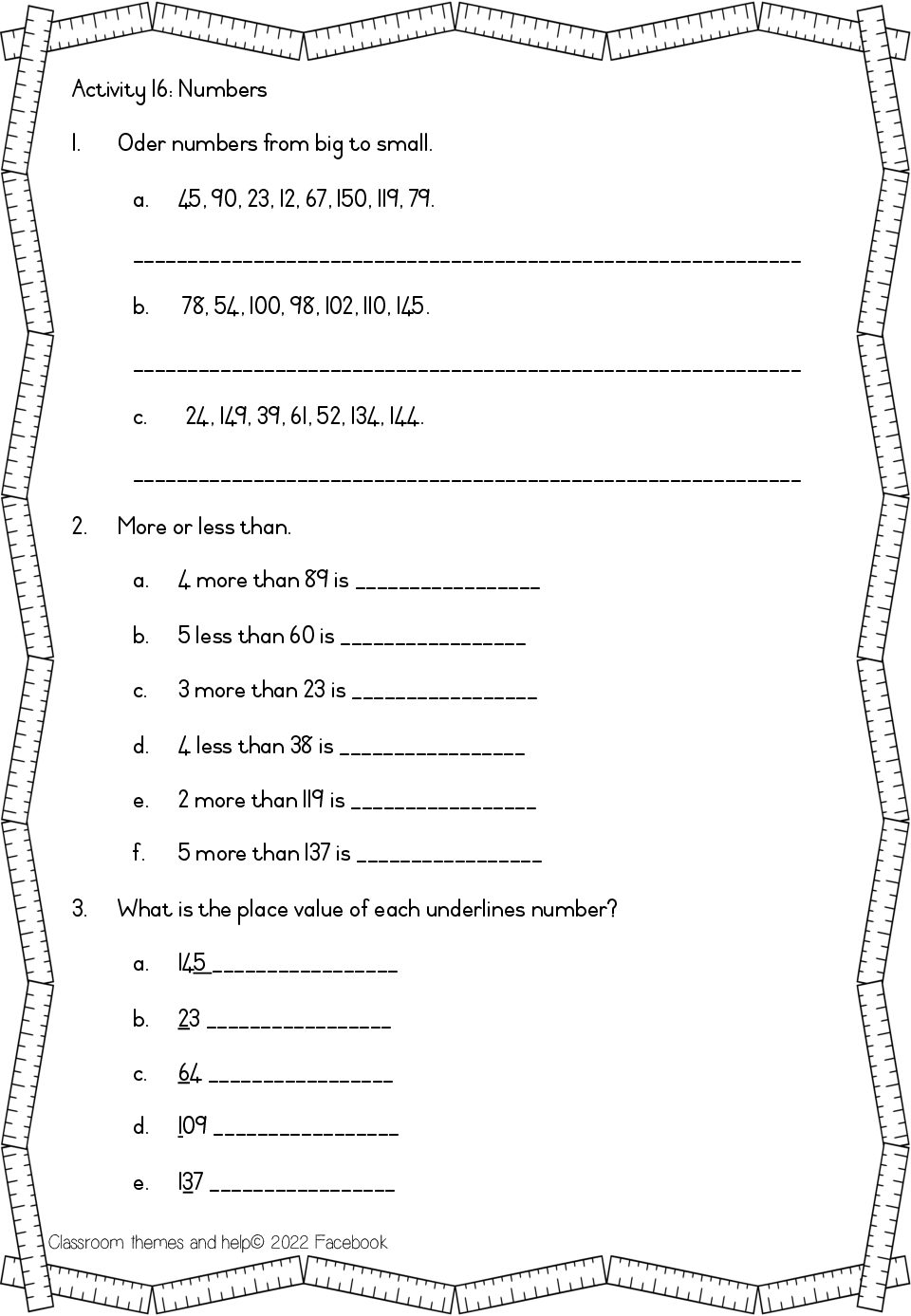 Math activity book, grade 2, term 2 • Teacha!