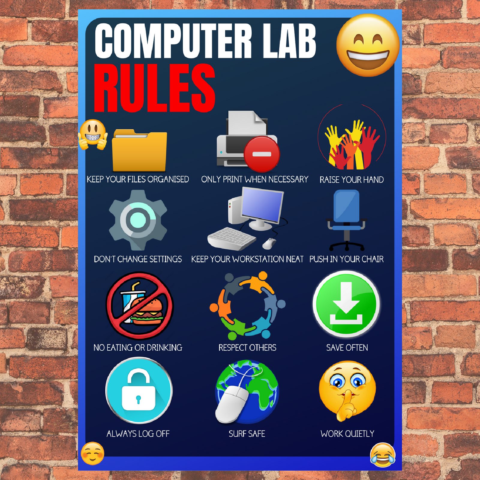Computer Lab Rules • Teacha!