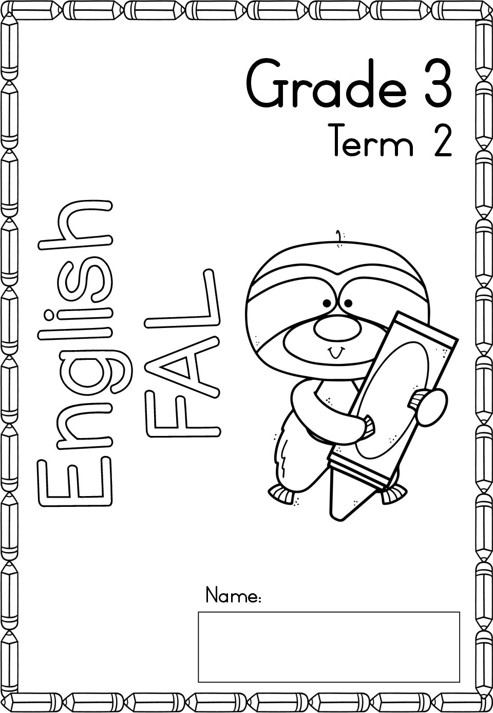 English FAL Activity Book Grade 3 Term 2 Teacha 