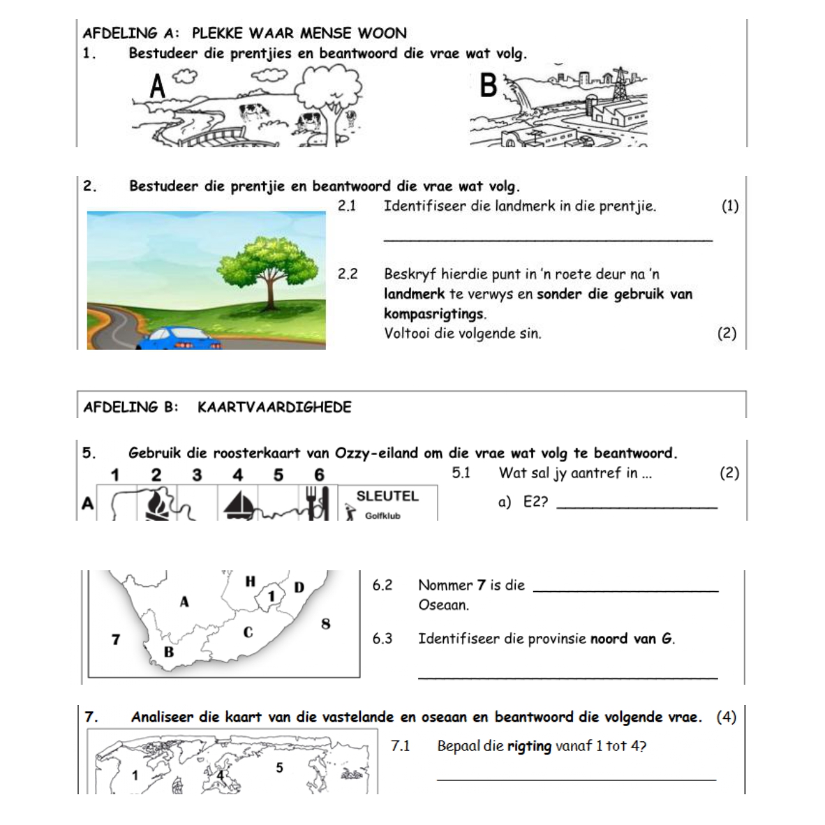 SW 4 Geografie Toets K2 2022 • Teacha!