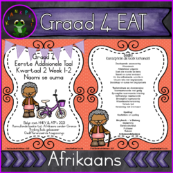 Graad 4 Afrikaans Eerste Addisionele Taal Werkboekie 1 Kwartaal 2 • Teacha!