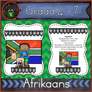 Freebie: Vryheidsdag 27 April 2022 • Teacha!