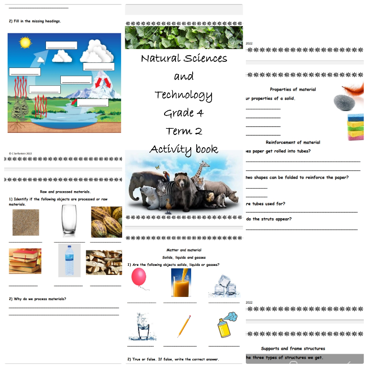 natural science and technology grade 4 term 2 activity book teacha