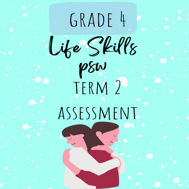 grade 4 life skills psw term 2 test teacha