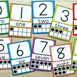 Number Charts Bold (Grade one font) • Teacha!