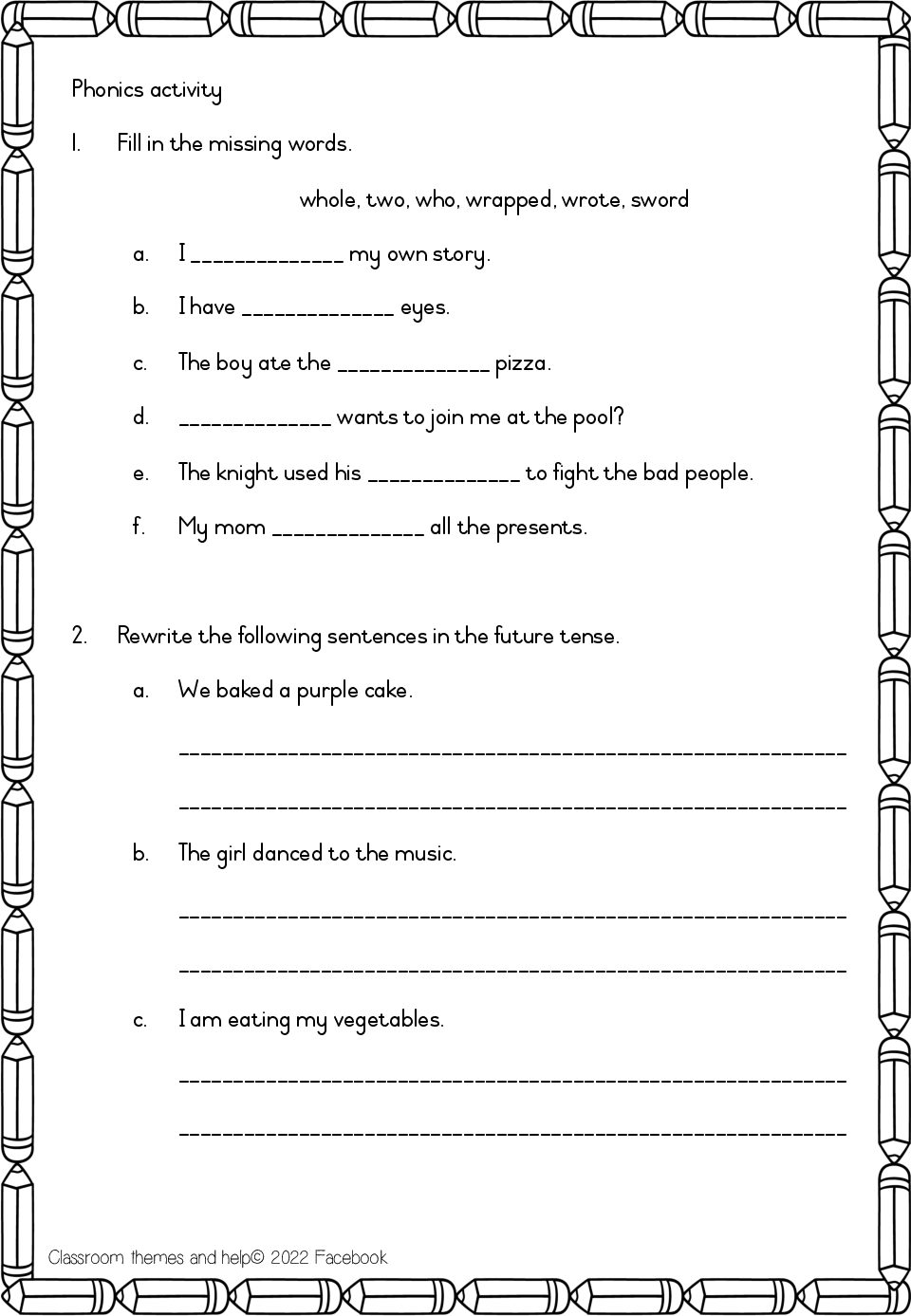 English home language activity book, grade 3, term 3 • Teacha!