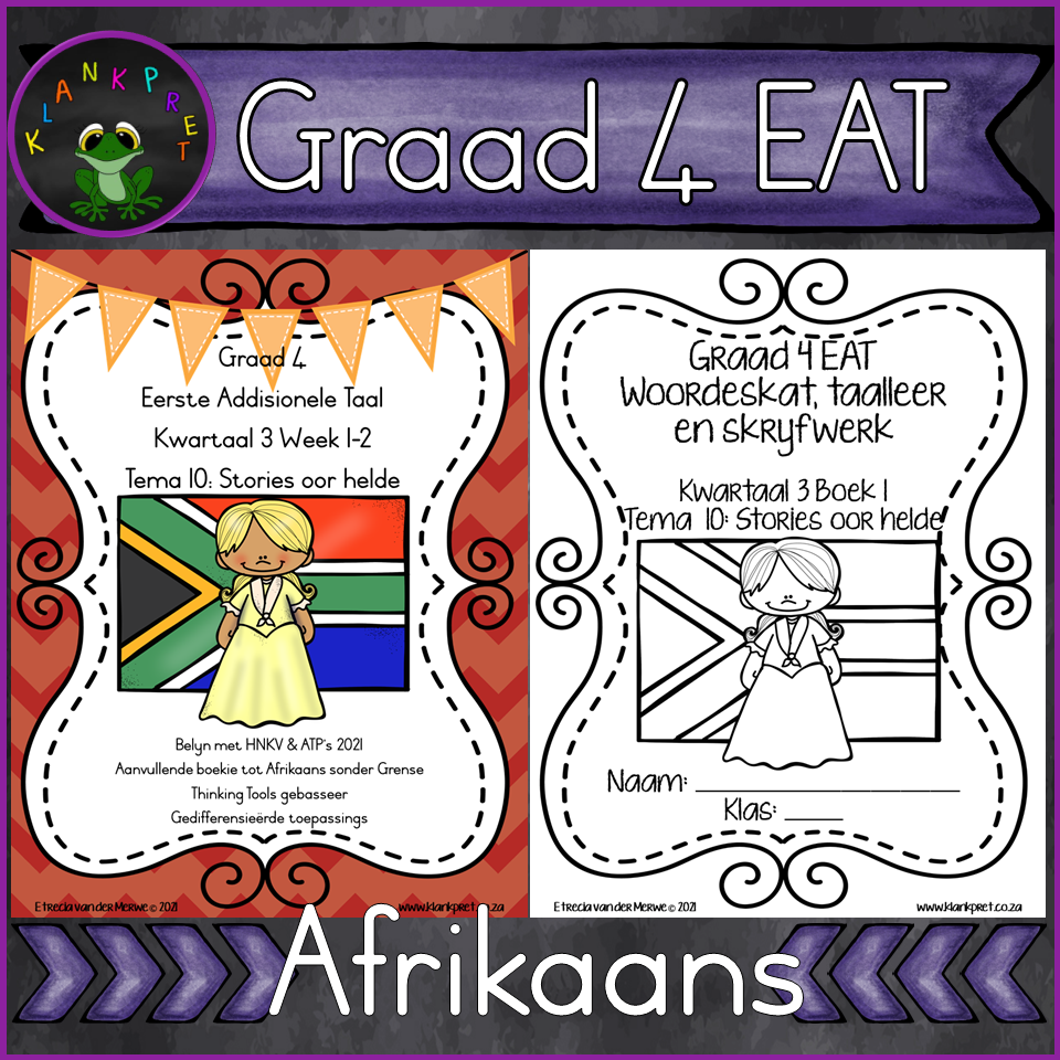 Graad 4 Afrikaans Eerste Addisionele Taal Werkboekie 2 Kwartaal 3 • Teacha!